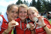 Staffelbronze für Lisa Schubnell (zusammen mit Paula Gross und Sina Tommer)